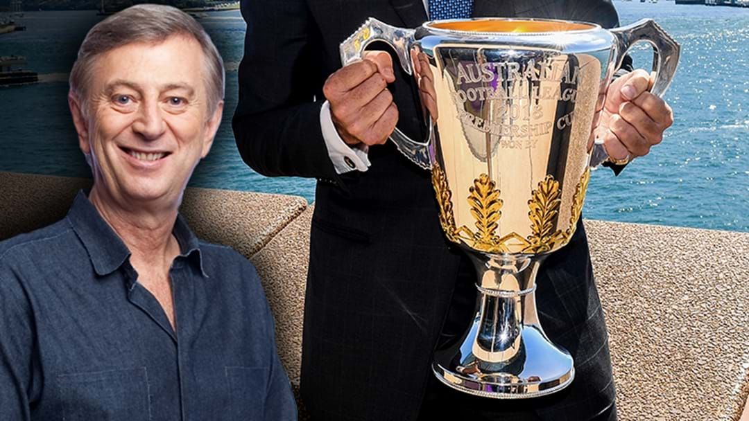 Article heading image for LISTEN | Dennis Cometti Names His Favourite For The 2019 Premiership