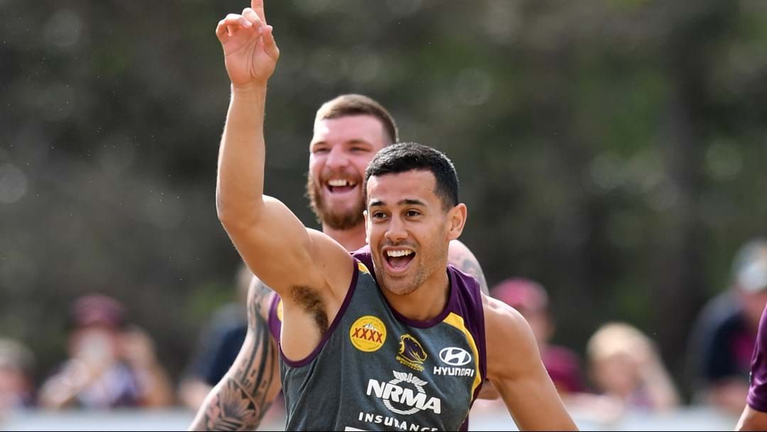 Article heading image for Brisbane Broncos' Jordan Kahu Shares A Hilarious Yarn About Trying To Eat A Steak With A Broken Jaw