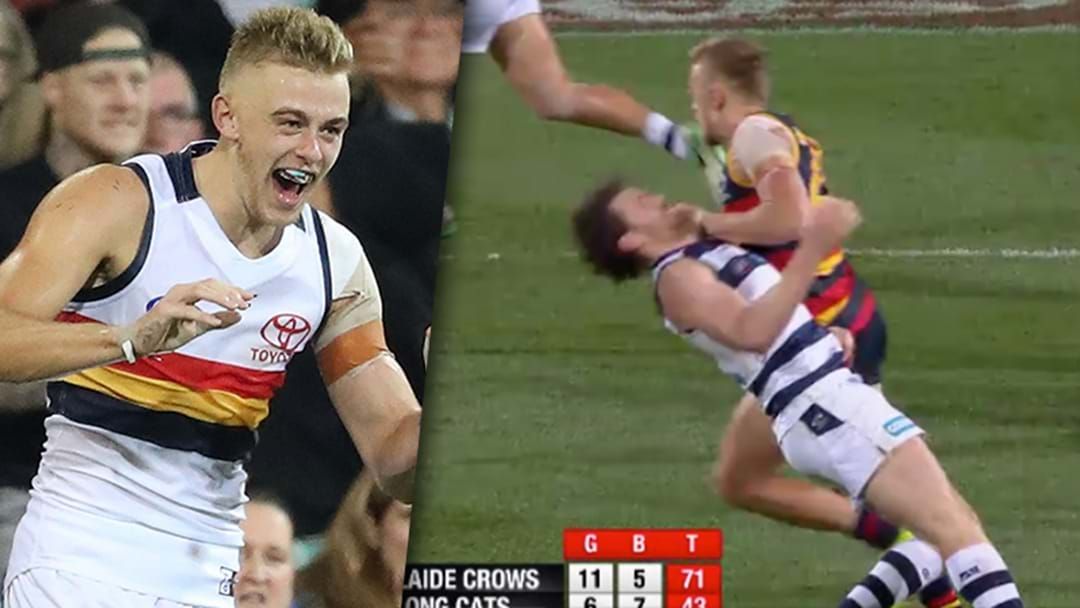 Article heading image for Hugh Greenwood Gave Patrick Dangerfield An Absolute Belter Of A Sledge