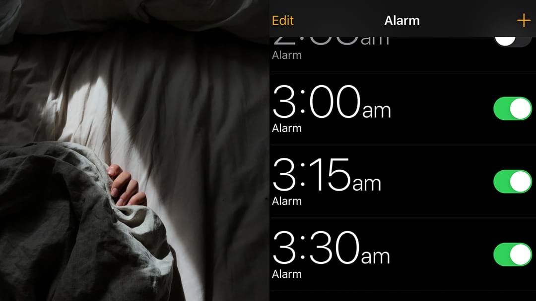 Article heading image for It Takes This Many Alarms To Get Rob Out Of Bed Every Morning