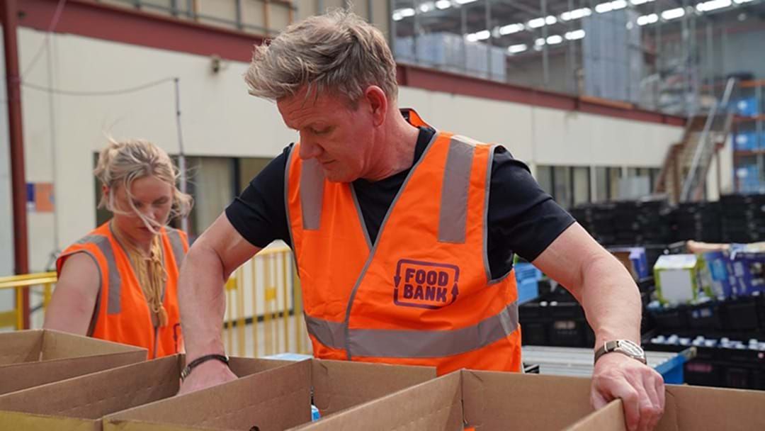 Article heading image for Gordon Ramsay Volunteered At Foodbank Victoria To Assist Bushfire Affected Communities