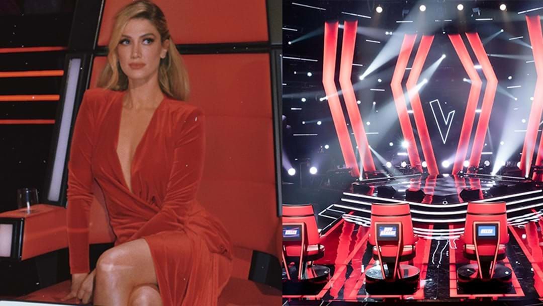 Article heading image for Delta Goodrem Reveals That ‘The Voice’ Chairs Will Be Moved & Honestly It's Not The Same