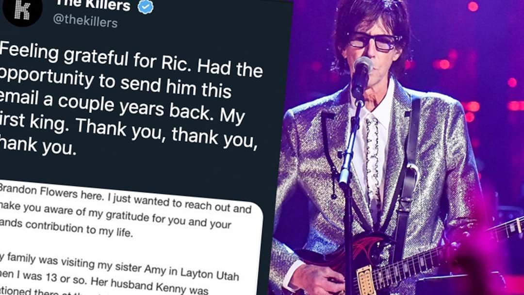 Article heading image for The Rock World Reacts To The Sudden Passing Of The Cars' Ric Ocasek
