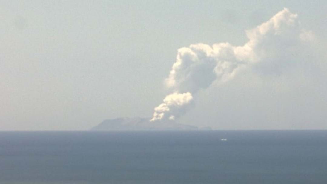 Article heading image for A Volcano Has Erupted Off The Coast Of New Zealand; Up To 100 People Affected