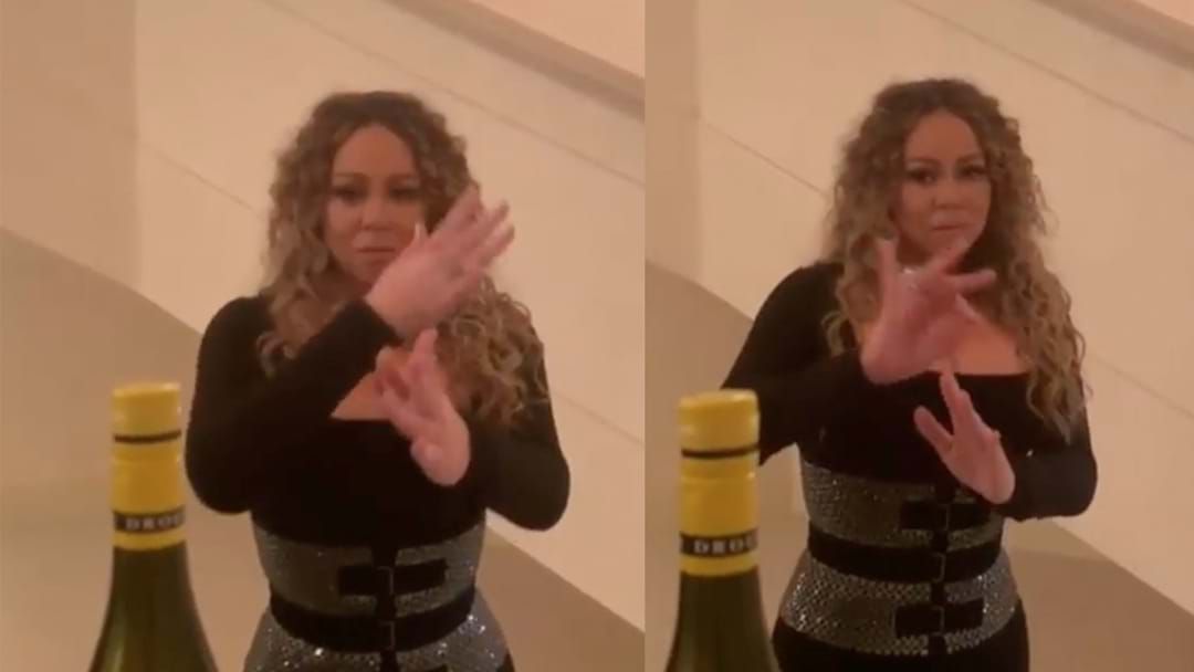 Article heading image for Mariah Carey Just OWNED The Bottle Cap Challenge