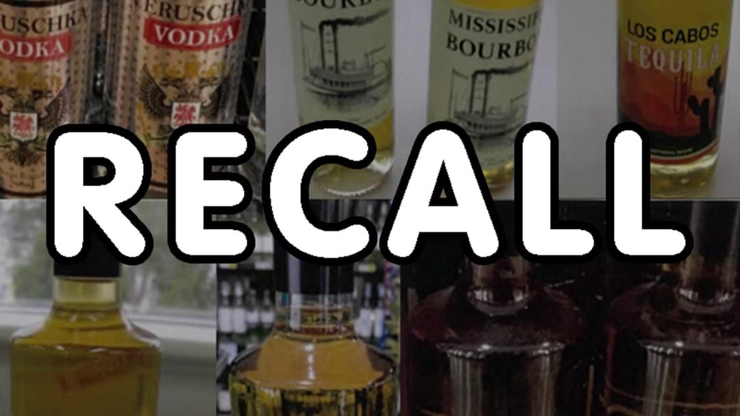Article heading image for RECALL: Certain Alcohol Products Pulled From Shelves Due To 'Potential Chemical Contamination'