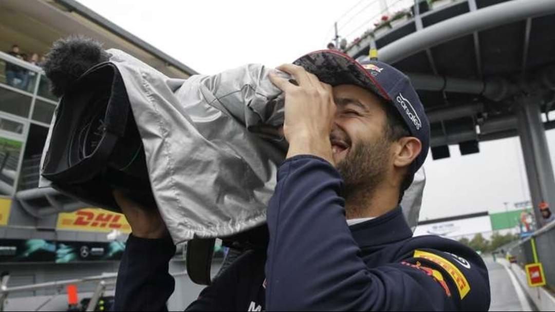 Article heading image for Daniel Ricciardo's Cheeky Camera Stunt