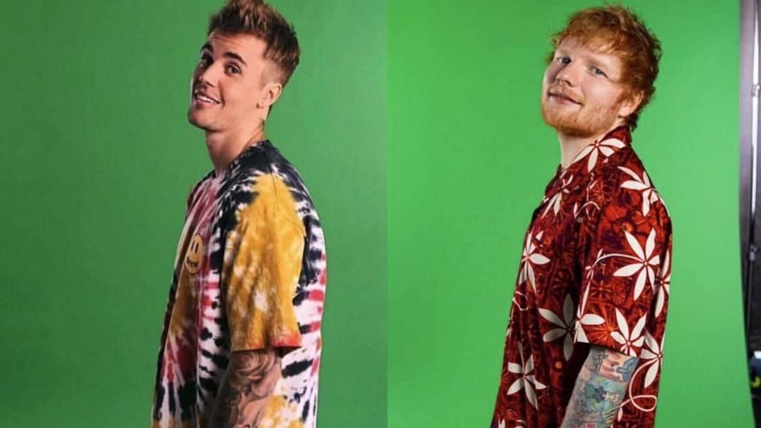Article heading image for Justin Bieber Is Teasing A Collaboration With Ed Sheeran