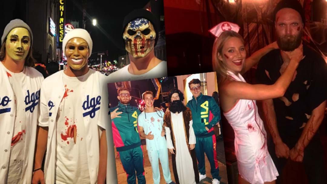 Article heading image for The Best Halloween Costumes From AFL Players