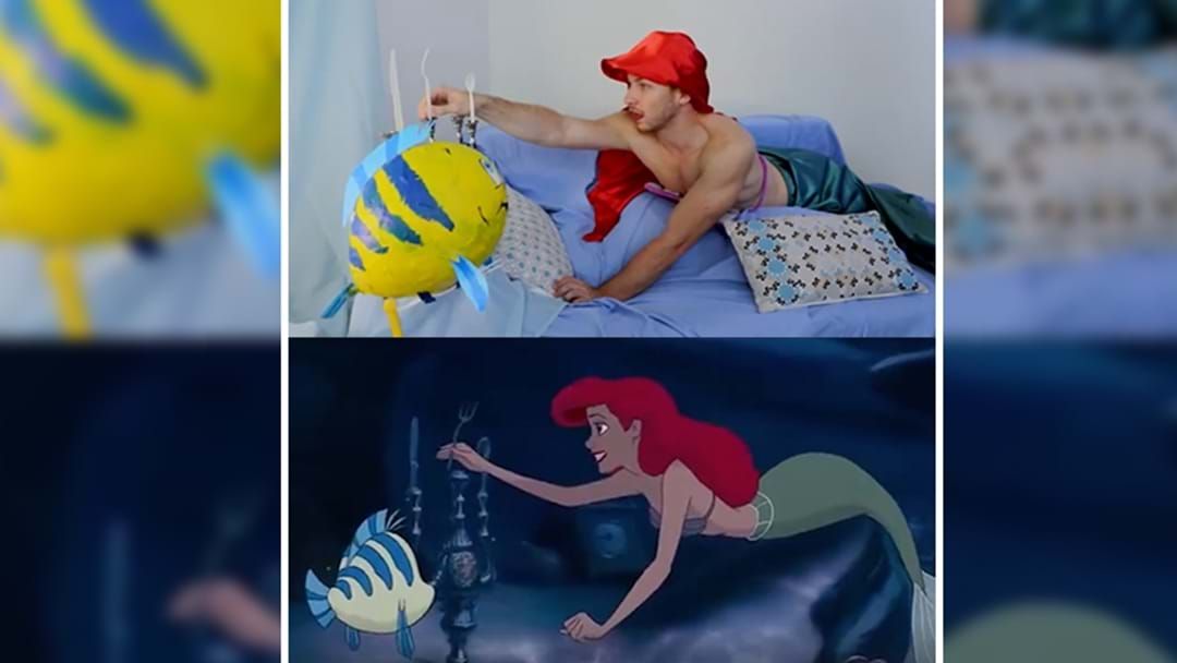 Article heading image for Man Spectacularly Recreates The Little Mermaids 'Part Of Your World'