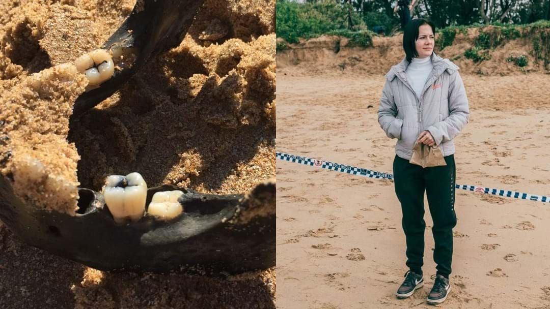 Article heading image for Woman Who Found The Jaw Bone On Umina Beach Reveals Details