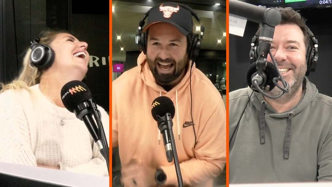 Article heading image for Woodsy, Jess & Pagey Hilariously Go Rogue On-Air