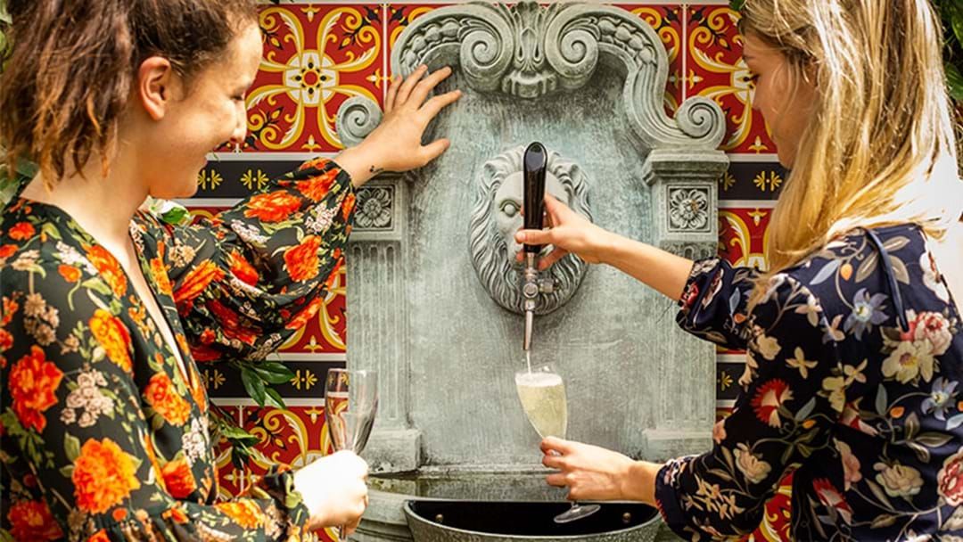 Article heading image for Sip Bottomless Aperol Spritz & Prosecco From A Fountain In Surry Hills!