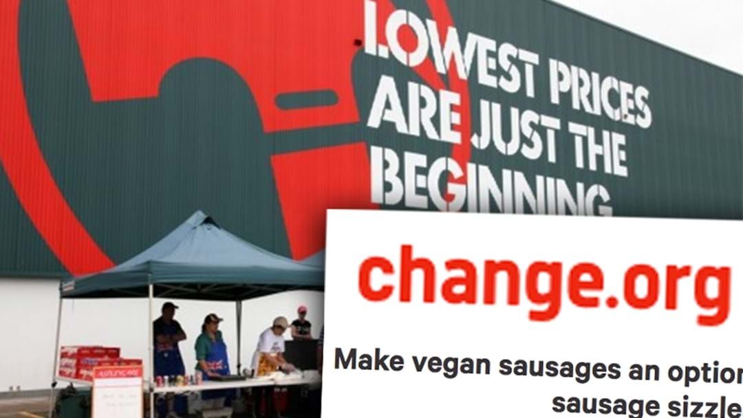 Article heading image for Massive Push For Bunnings To Have A Vegan Option At Every Sausage Sizzle