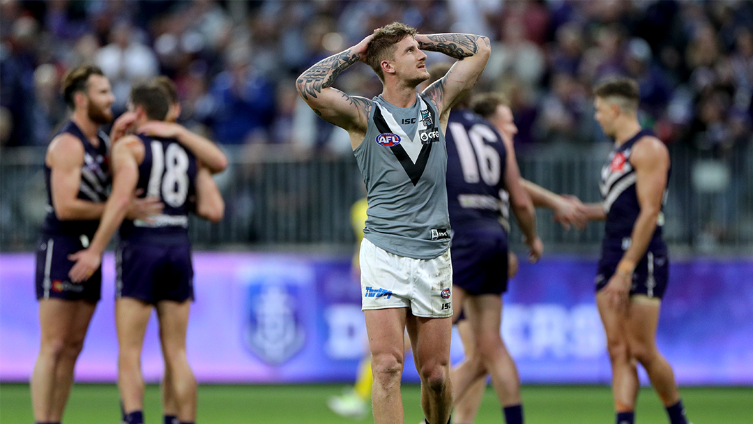 Article heading image for Brad Ebert Admits Port Adelaide's Review Of Fremantle Loss Was "Brutal"