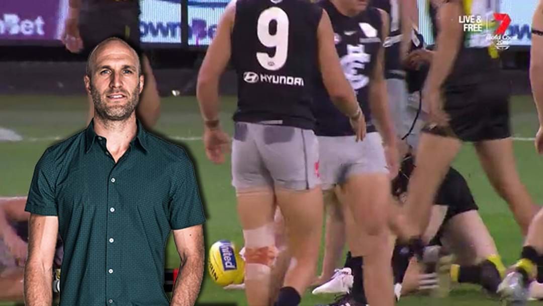 Article heading image for Chris Judd Has Gone Into Bat For Carlton’s Away Shorts