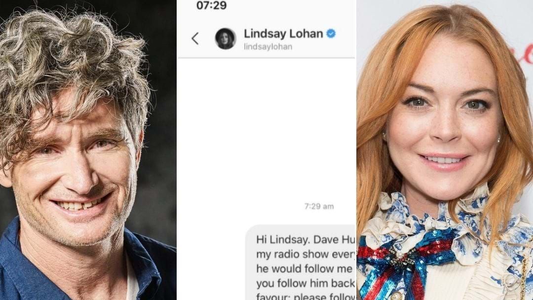 Article heading image for Nick Confronts Hughesy About An Awkward Situation And Somehow Ends Up DM-ing Lindsay Lohan