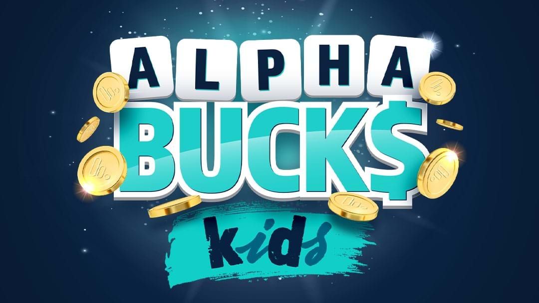  Competition heading image for Win $1000 with Alphabucks KIDS!