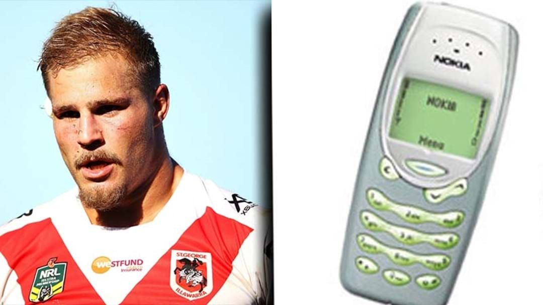 Article heading image for Why Dragons & NSW Enforcer Jack De Belin Threw Away His iPhone For A Nokia 3315