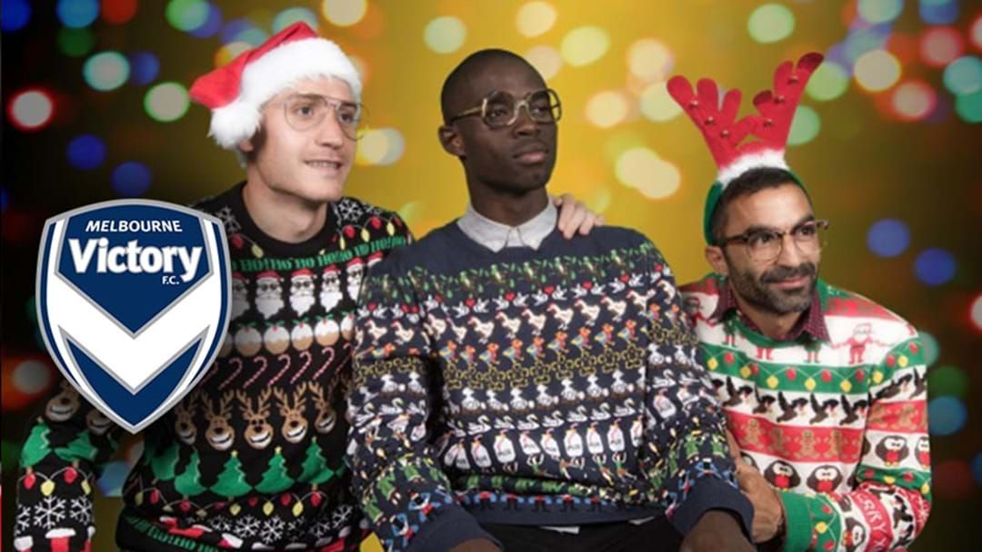 Article heading image for Melbourne Victory’s Christmas Posts Have Been Amazing