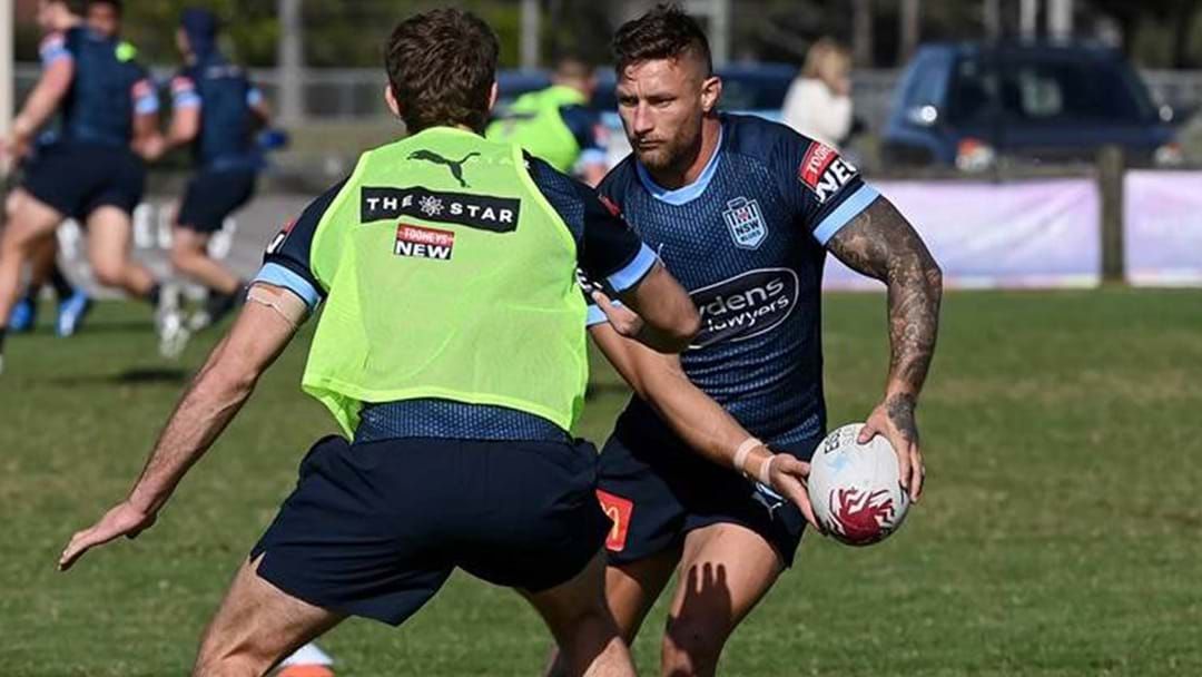 Article heading image for Tariq Sims Opens Up On The "Old School" Training Camp Uniting The Blues Ahead Of Origin II