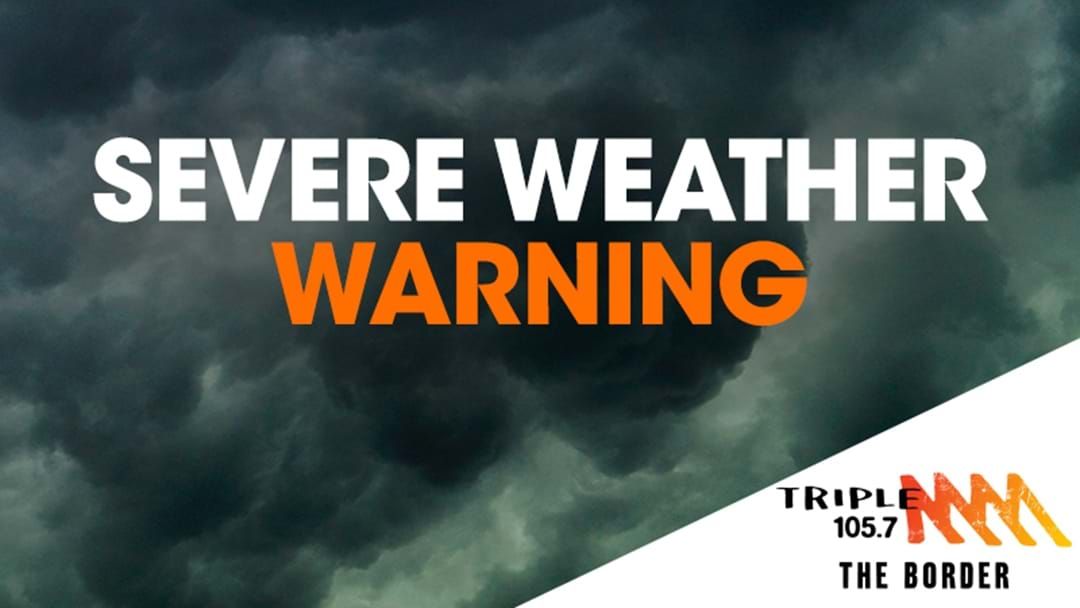 Article heading image for Severe Weather Warning: Damaging Winds & Heavy Rain