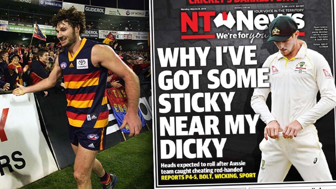Article heading image for Turns Out A Former Adelaide Player Came Up With The Headline Of The Year