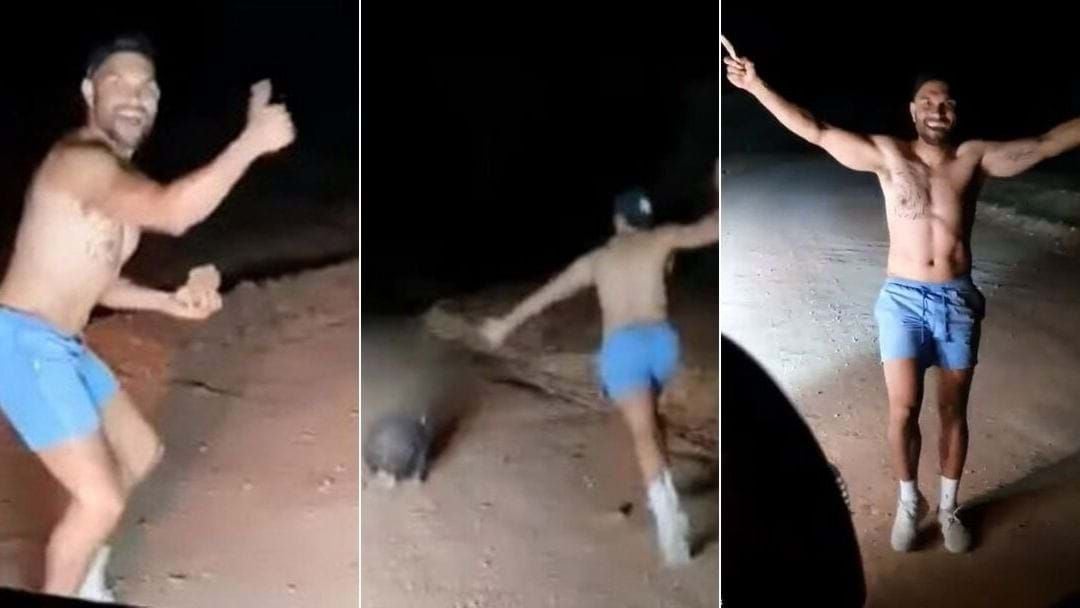 Article heading image for Off-Duty Cop Filmed Stoning Wombat To Death In South Australia
