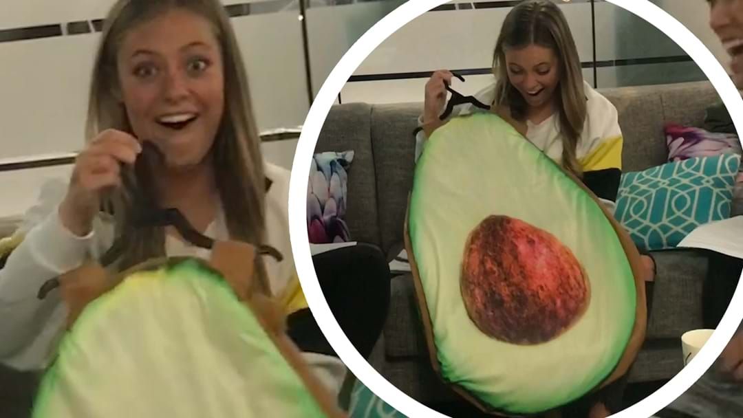 Article heading image for Heart Warming Reaction Upon Receiving $12 Kmart Avocado Costume 