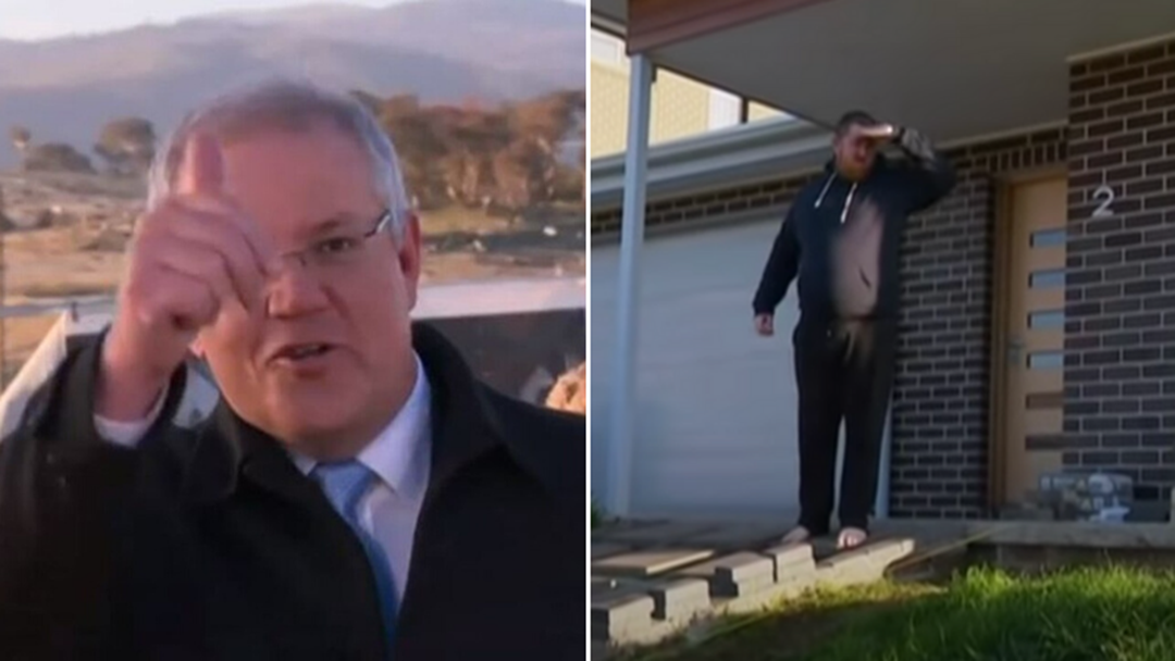 Article heading image for BEST OF 2020: When A Bloke Told Scott Morrison To Get Off His Lawn During Press Conference