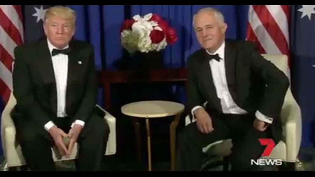 Article heading image for Video Released Of Trump & Turnbull’s Nice & Awkward Public Meeting