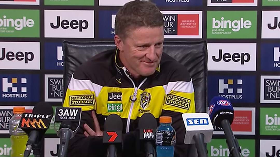 Article heading image for Damien Hardwick Absolutely Unloads On The Score Review System