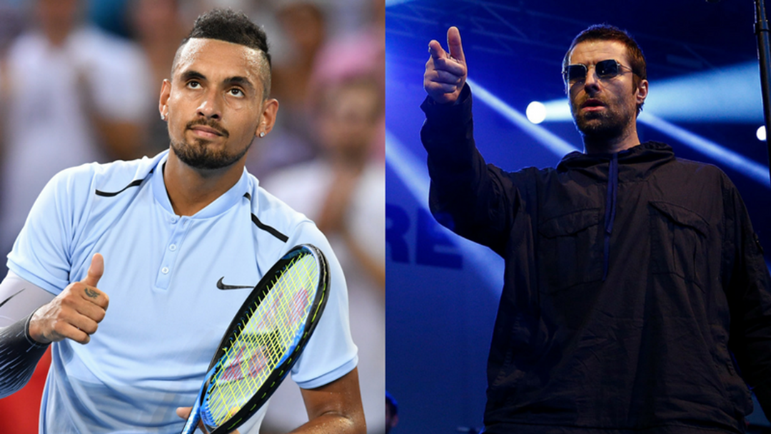 Article heading image for Nick Kyrgios' Number One Supporter Is None Other Than Liam Gallagher