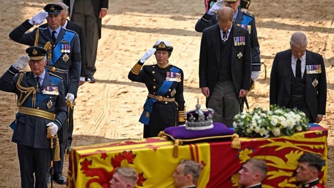 Article heading image for United In Grief The Royal Family Accompany The Queen’s Coffin To Westminster Hall 