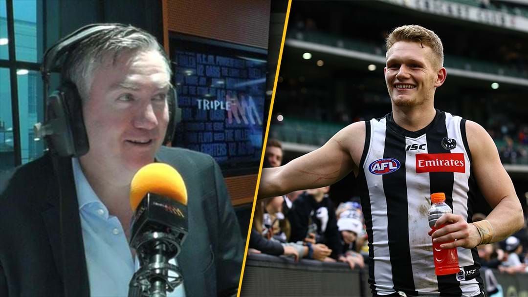 Article heading image for Eddie McGuire Reveals Champion Data Has Treloar Winning The Brownlow