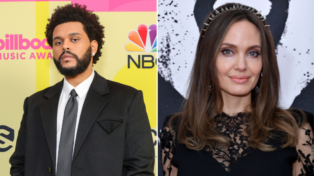 Article heading image for WTF Is Going On With The Weeknd & Angelina Jolie: An Investigation 