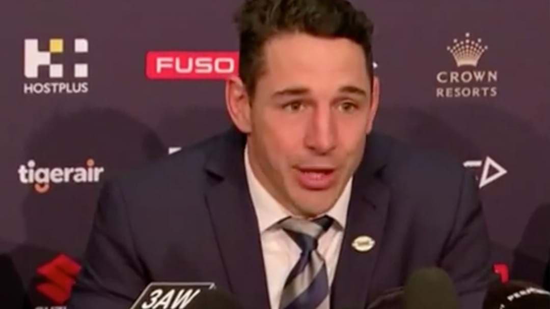 Article heading image for Emotional Billy Slater Confirms This Will Be His Last Season