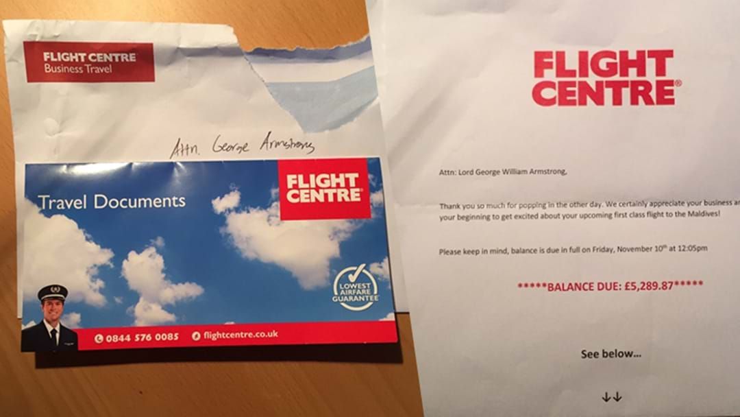 Article heading image for Flight Centre Hilariously Prank Bloke Who Lost His Drivers Licence