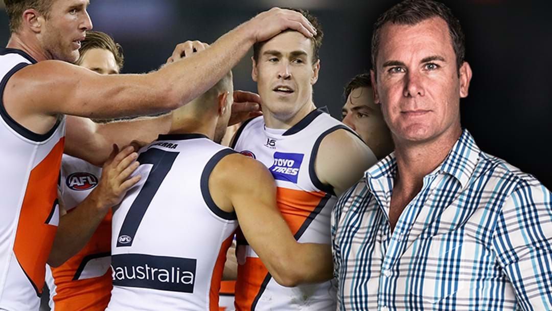 Article heading image for Wayne Carey: GWS Won't Win A Final Playing "Pretty Football"