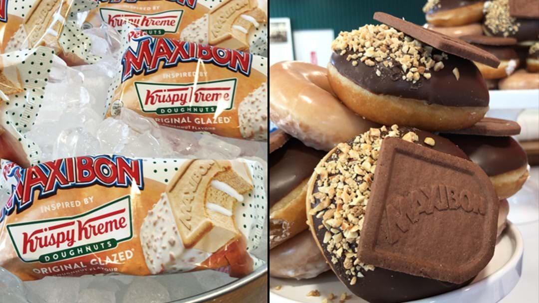 Article heading image for Krispy Kreme Maxibons Now Exist & We Are Drooling 