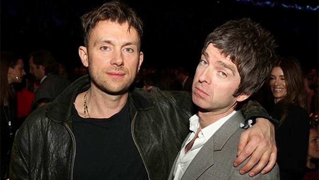 Article heading image for LISTEN: Rivals Damon Albarn And Noel Gallagher Collaboration