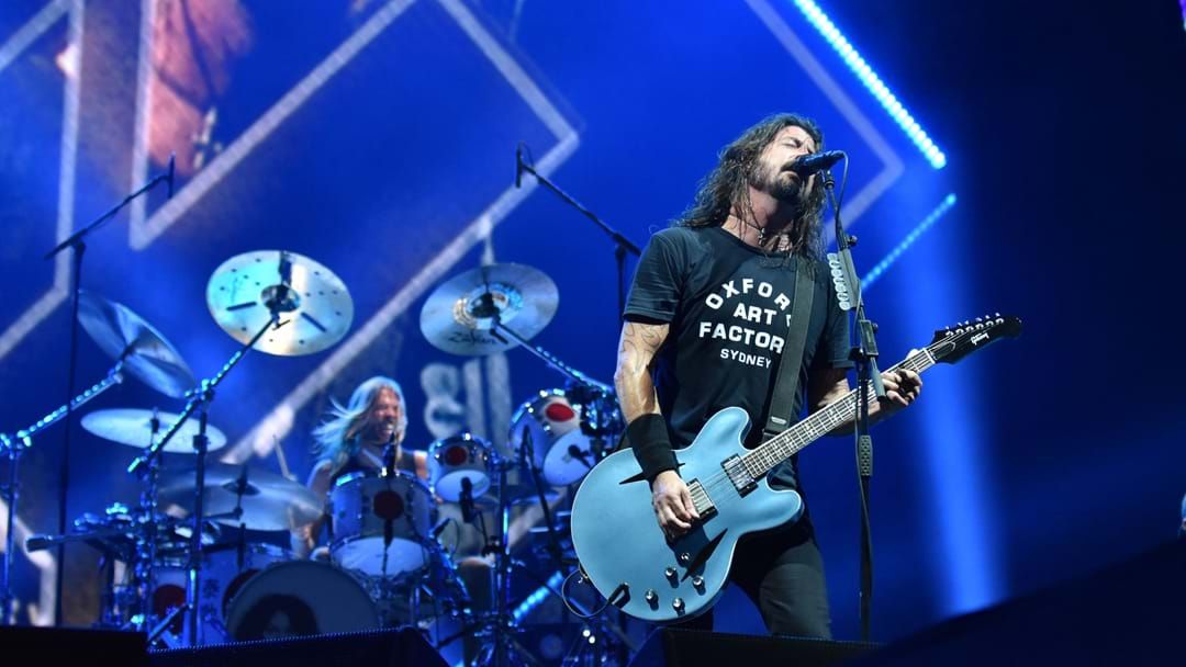 Article heading image for The List Of Items Banned From A Foo Fighters Gig Is Equal Parts Bizarre And Brilliant