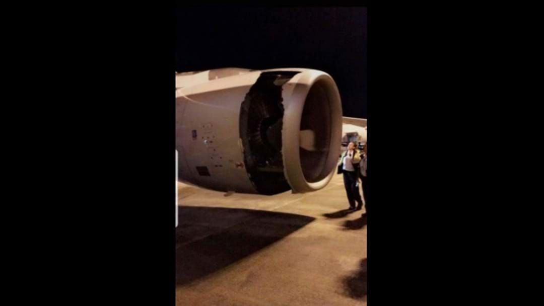 Mid-Air Emergency Over Sydney Due To Engine Failure | Triple M