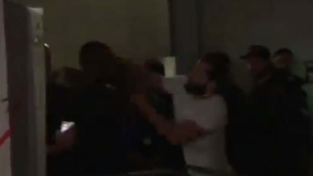 Article heading image for WATCH | Two UFC Fighters Punch-On Backstage After Respective Wins 