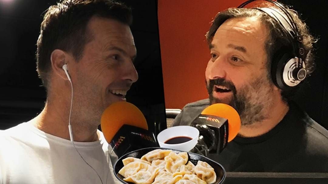Article heading image for Mick Molloy Bakes Luke Darcy Over Their Chinese Dinner In New York!