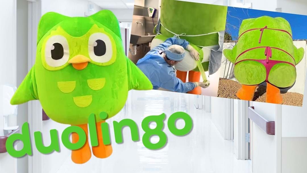 Article heading image for Duolingo mascot gets a Brazilian Butt Lift