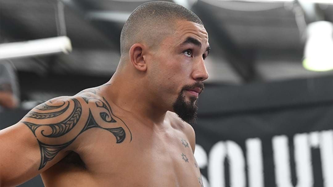 Article heading image for UFC Superstar Robert Whittaker Opens Up On His Battle With Mental Health