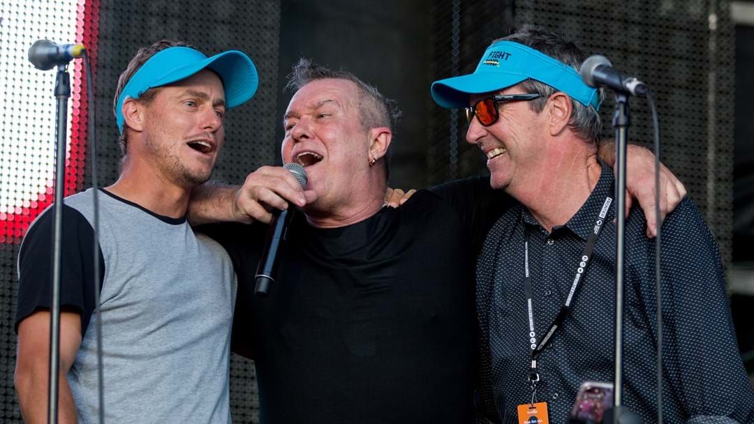 Article heading image for WATCH: Lleyton Hewitt And Neale Daniher Join Jimmy Barnes For Working Class Man
