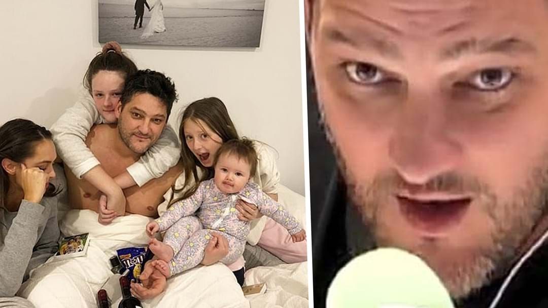 Article heading image for Brendan Fevola Signs Off On His Will And Reveals Which One Of His Daughters Now "Owns Him"! 