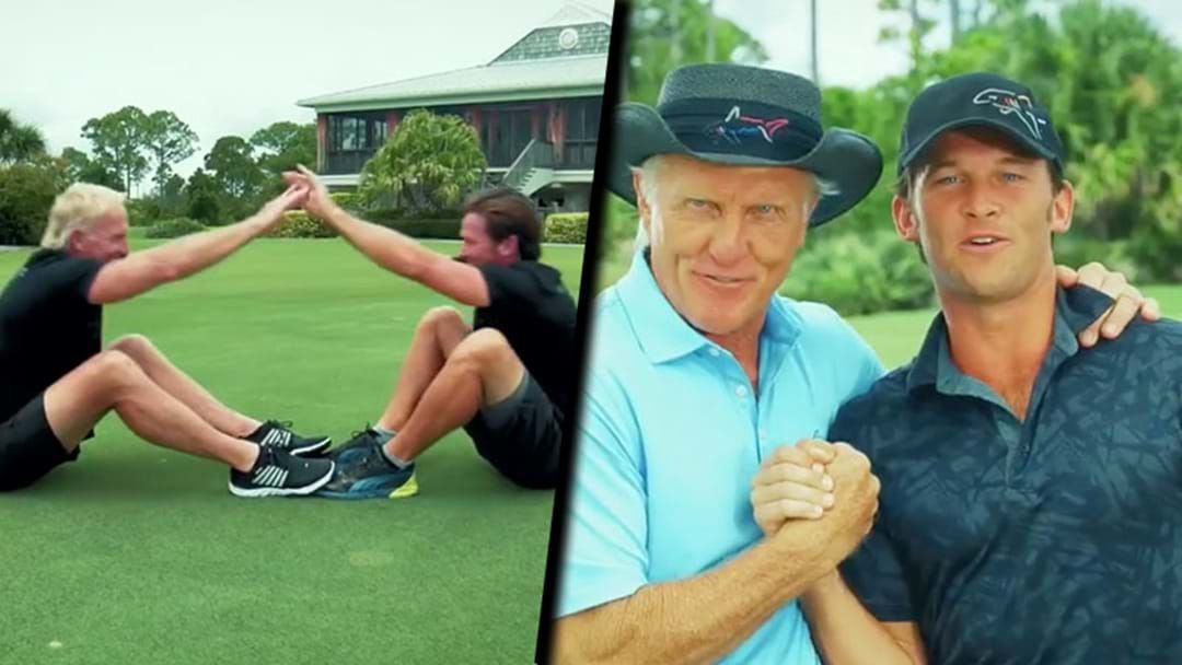 Article heading image for Greg Norman Has Announced His Return To Golf With A Rocky Style Training Montage With His Son